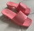 Pink jelly sandal